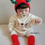 Santa Nara Fleece Embroidery Suit