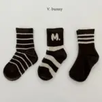 Stripe M Socks Set