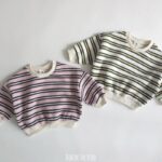 Stripe Fleece Sweatshirts