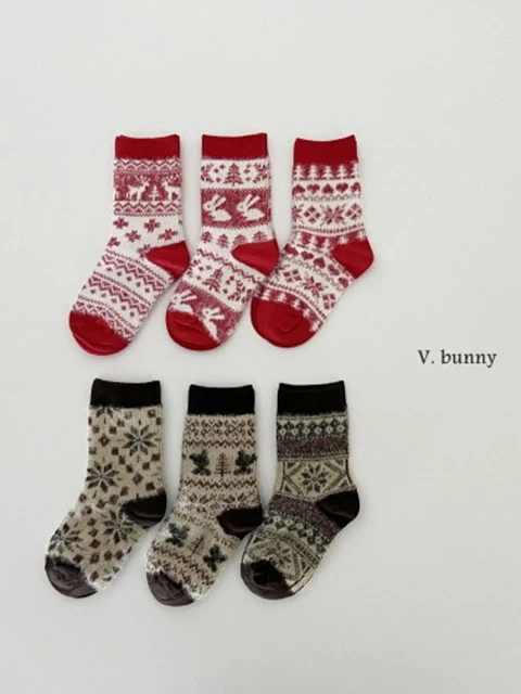 Snowflake Socks Set