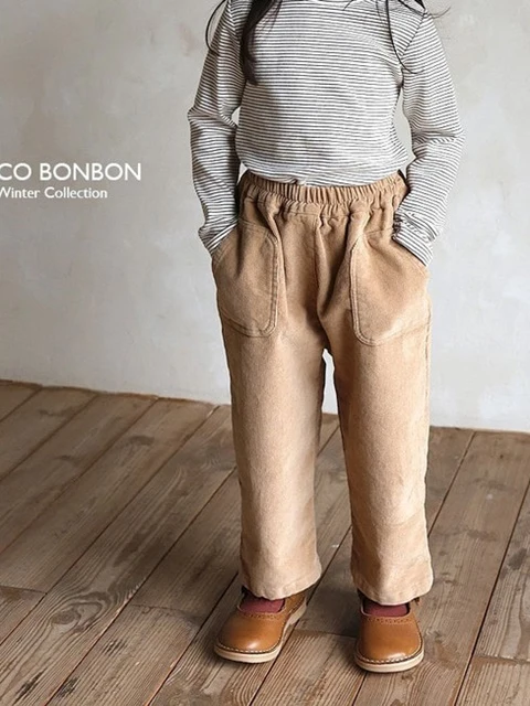 Cheese Span Corduroy Pants