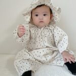 Fleece Long Dot Suit