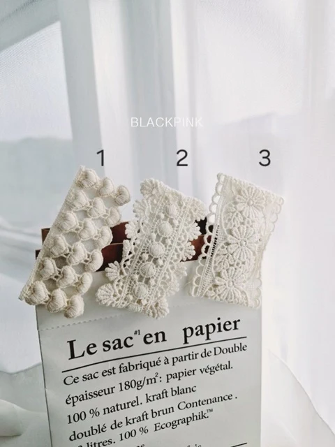 Square Lace Hairclip