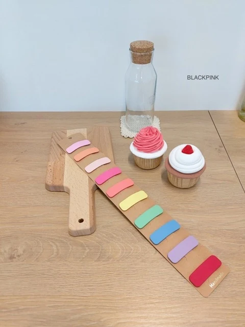 Macaron Hairclip Set (set of 10)