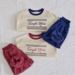 Simple Retro Fleece Sweatshirts