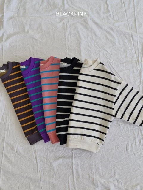 Stripe Fleece Sweatshirts