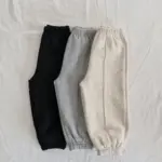 Fleece Pintuck Jogger Pants