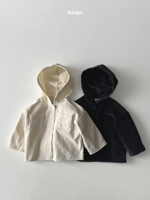 Corduroy Hood Shirt