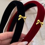 Gold Ribbon Headband