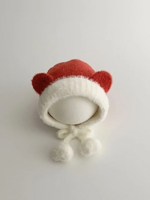 Bobble Bear Bonnet Hat