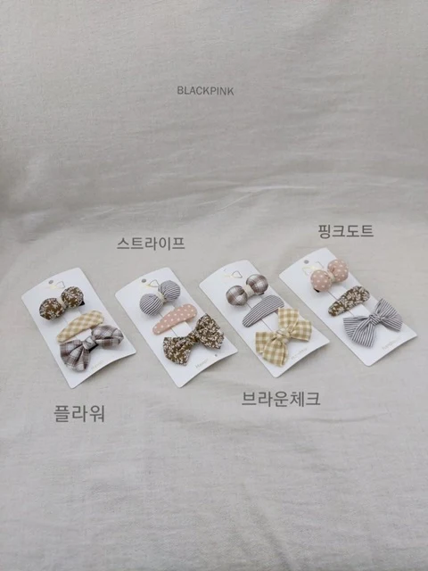 Mix Hairclip Set