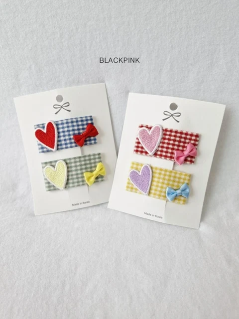 Heart Embroidery Ribbon Set