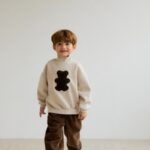 Bear Turtleneck Sweatshirts