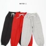 Fleece Pintuck pants