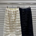 Wave Velvet Skirt