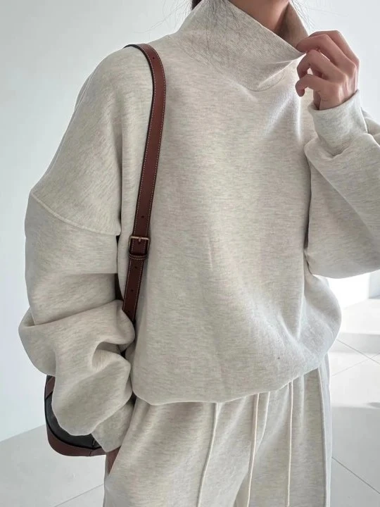 Fleece Turtleneck Set