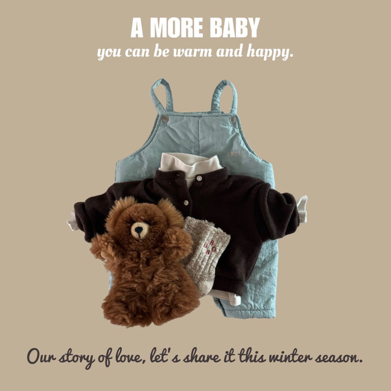 A More - Korean Baby Fashion - #babyboutique - Bebe Heart Turtleneck Tee - 8