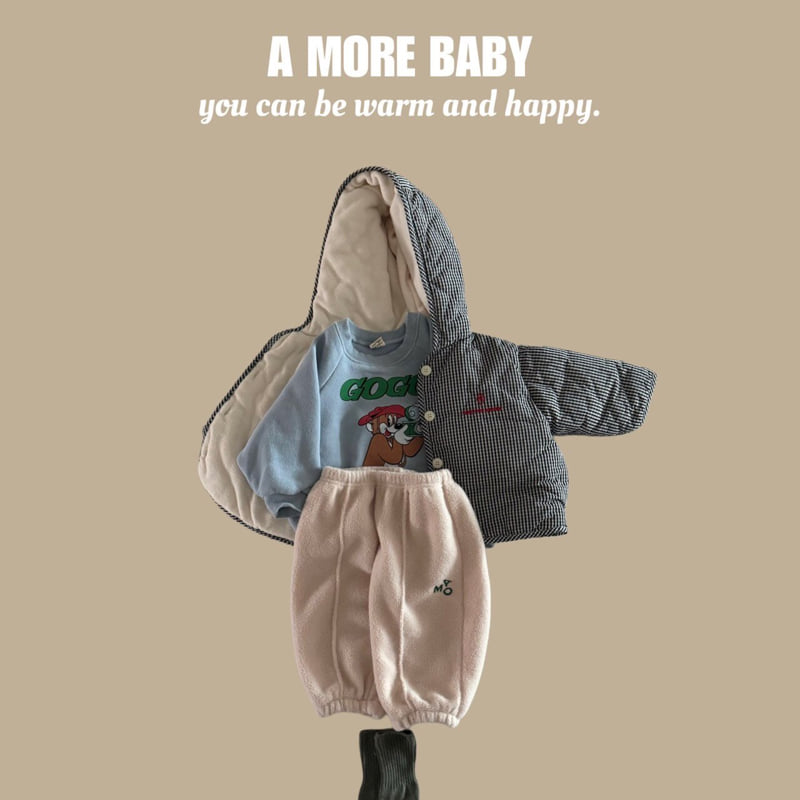 A More - Korean Baby Fashion - #onlinebabyshop - Bebe Snuggle Pants - 4