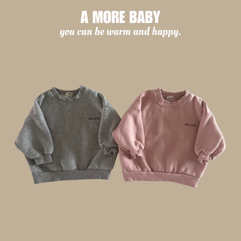 A More - Korean Baby Fashion - #babyboutique - Bebe Believe Sweatshirts