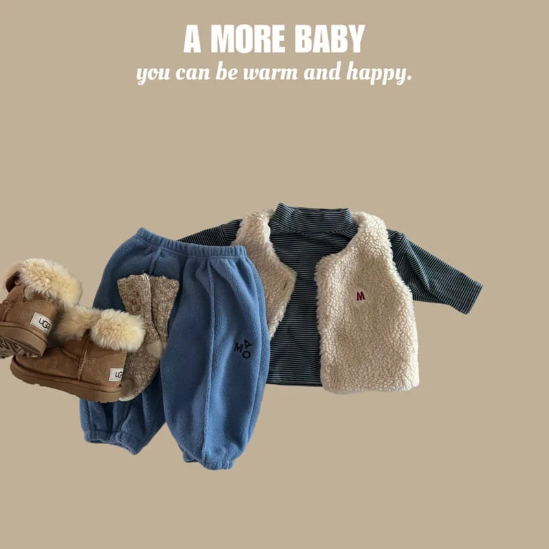 A More - Korean Baby Fashion - #babyboutiqueclothing - Bebe Apple Turtleneck Tee - 5