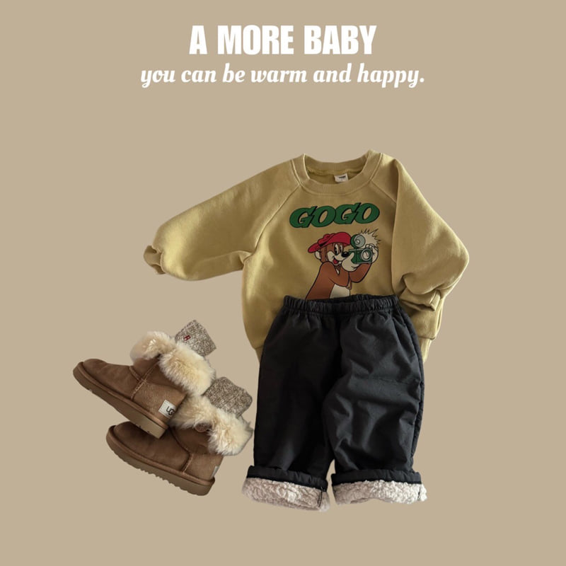 A More - Korean Baby Fashion - #babyclothing - Bebe Bear Pants - 3