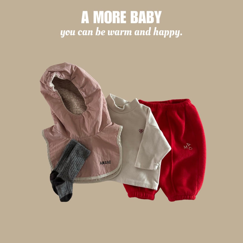 A More - Korean Baby Fashion - #babyfashion - Bebe Hood Warmer - 3