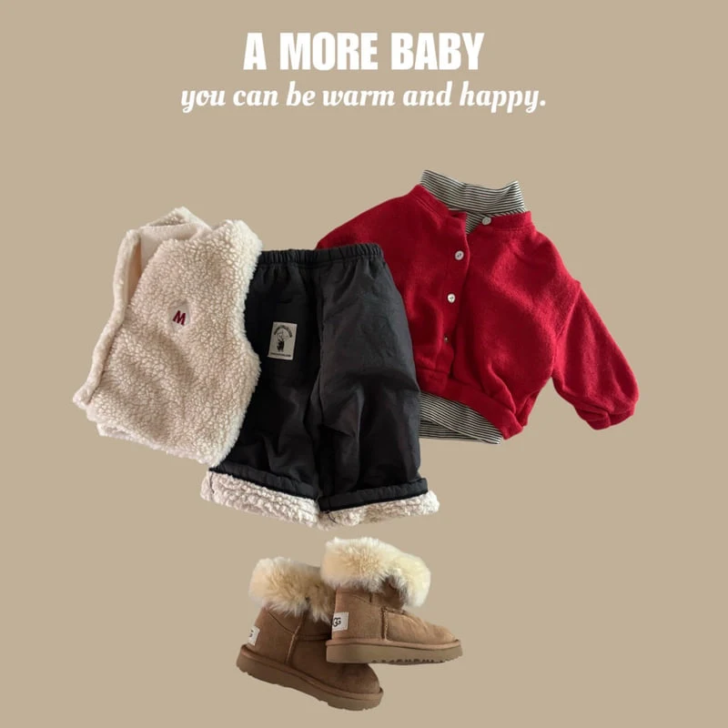 A More - Korean Baby Fashion - #babyfever - Bebe Fig Cardigan - 3