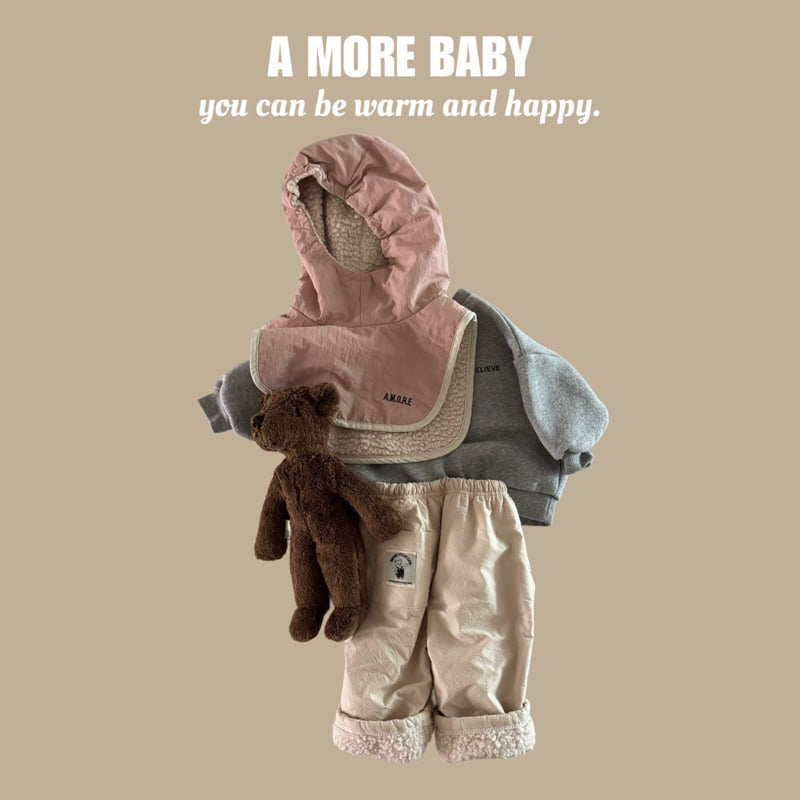 A More - Korean Baby Fashion - #babylifestyle - Bebe Hood Warmer - 6