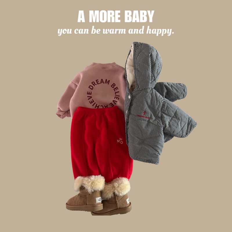 A More - Korean Baby Fashion - #babylifestyle - Bebe Like Hood Padding - 3