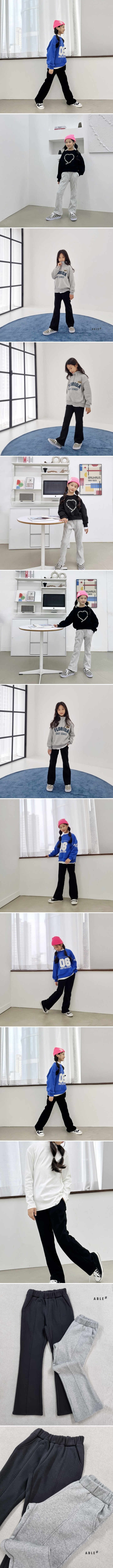 Able# - Korean Children Fashion - #littlefashionista - Fluffy Bootcut Pants