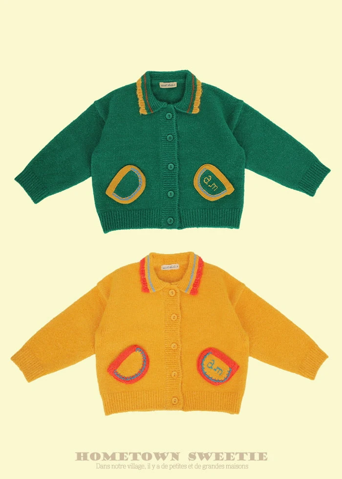 Amber - Korean Children Fashion - #kidsshorts - Cheech Knit Cardigan