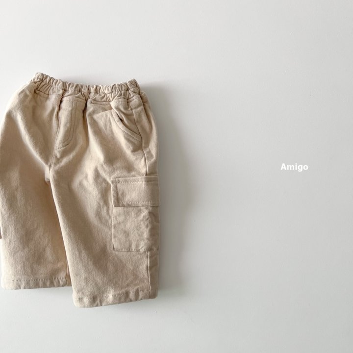 Amigo - Korean Children Fashion - #Kfashion4kids - Merdi Span Cargo Pants - 8