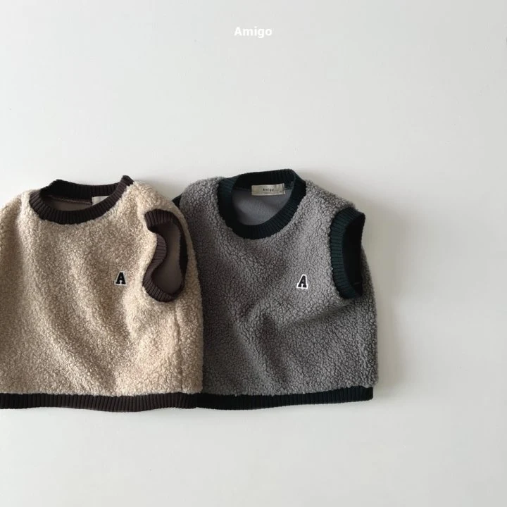 Amigo - Korean Children Fashion - #designkidswear - Mark Winter Vest