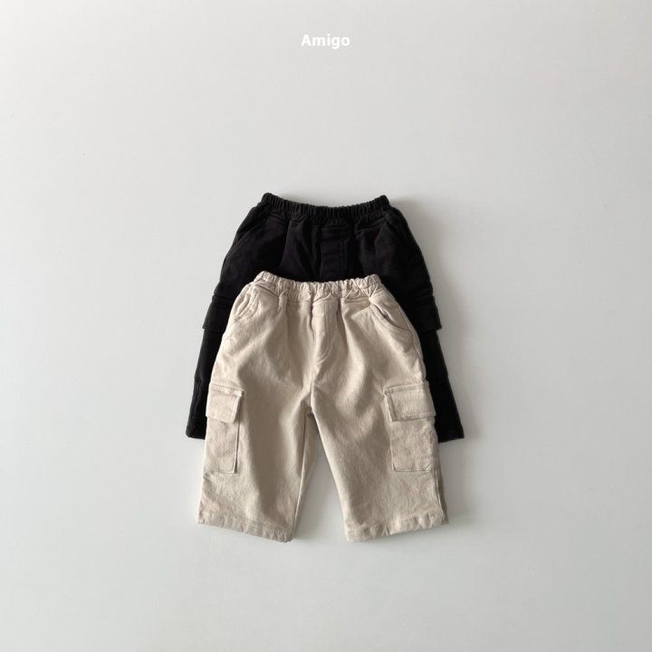 Amigo - Korean Children Fashion - #discoveringself - Merdi Span Cargo Pants - 3