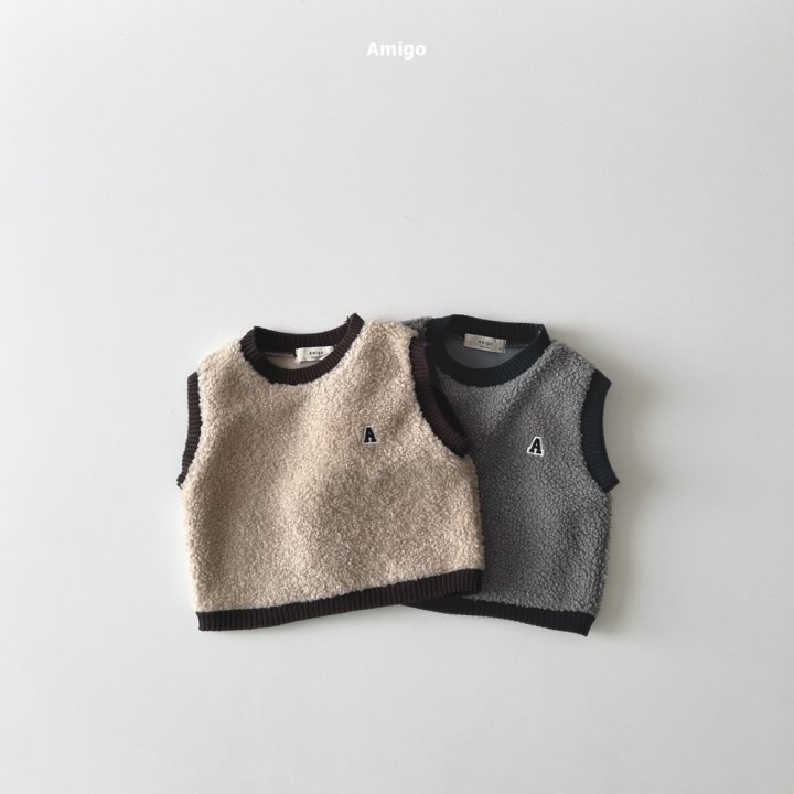 Amigo - Korean Children Fashion - #discoveringself - Mark Winter Vest - 2