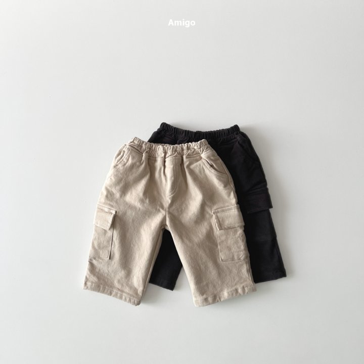 Amigo - Korean Children Fashion - #discoveringself - Merdi Span Cargo Pants - 4