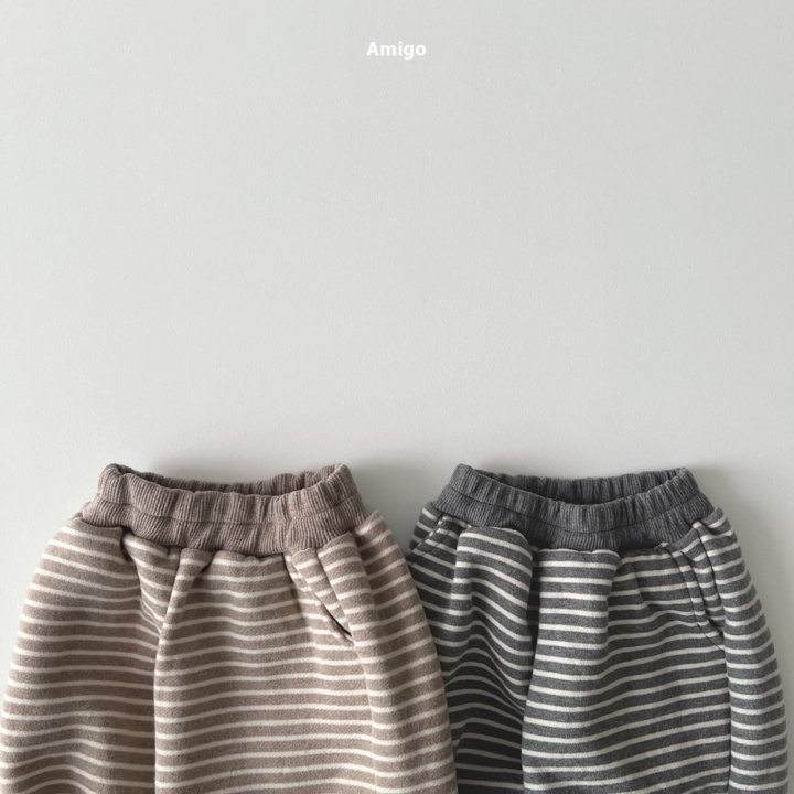 Amigo - Korean Children Fashion - #fashionkids - Marie Stripe Pants