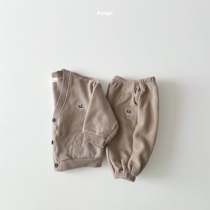 Amigo - Korean Children Fashion - #littlefashionista - Latte Jogger Pants - 5