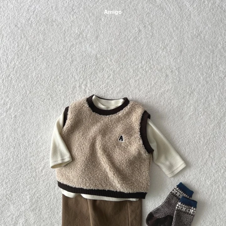 Amigo - Korean Children Fashion - #magicofchildhood - Mark Winter Vest - 9