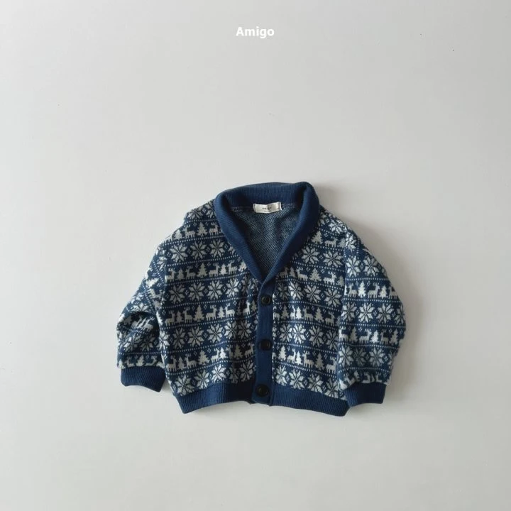 Amigo - Korean Children Fashion - #minifashionista - Deer Cardigan