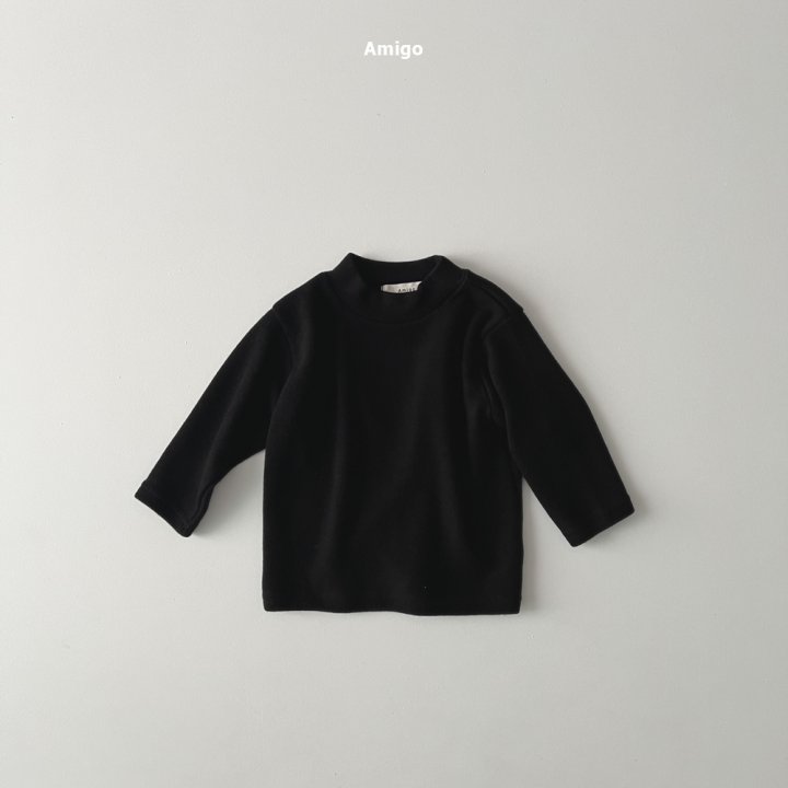 Amigo - Korean Children Fashion - #minifashionista - Nine Turtleneck Tee - 3