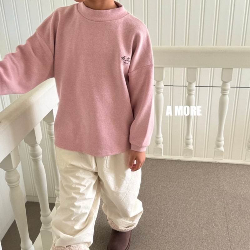 Amore - Korean Children Fashion - #kidzfashiontrend - Marshmallow Turtleneck Tee - 12