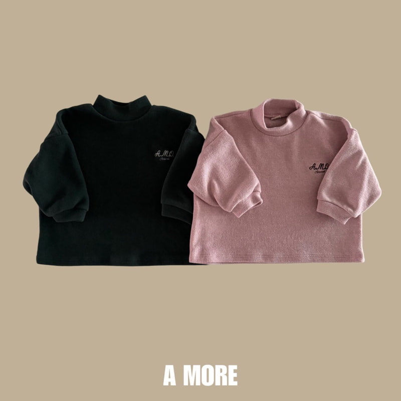 Amore - Korean Children Fashion - #magicofchildhood - Marshmallow Turtleneck Tee