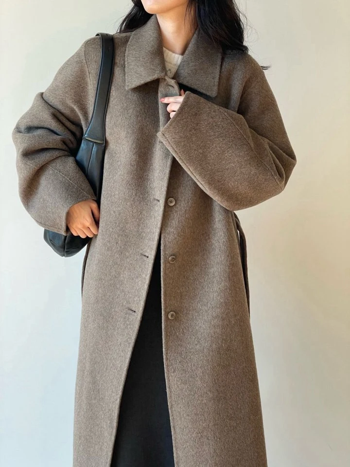 Amygrace - Korean Women Fashion - #thatsdarling - Howell Half Ralgna Handmade Coat - 3