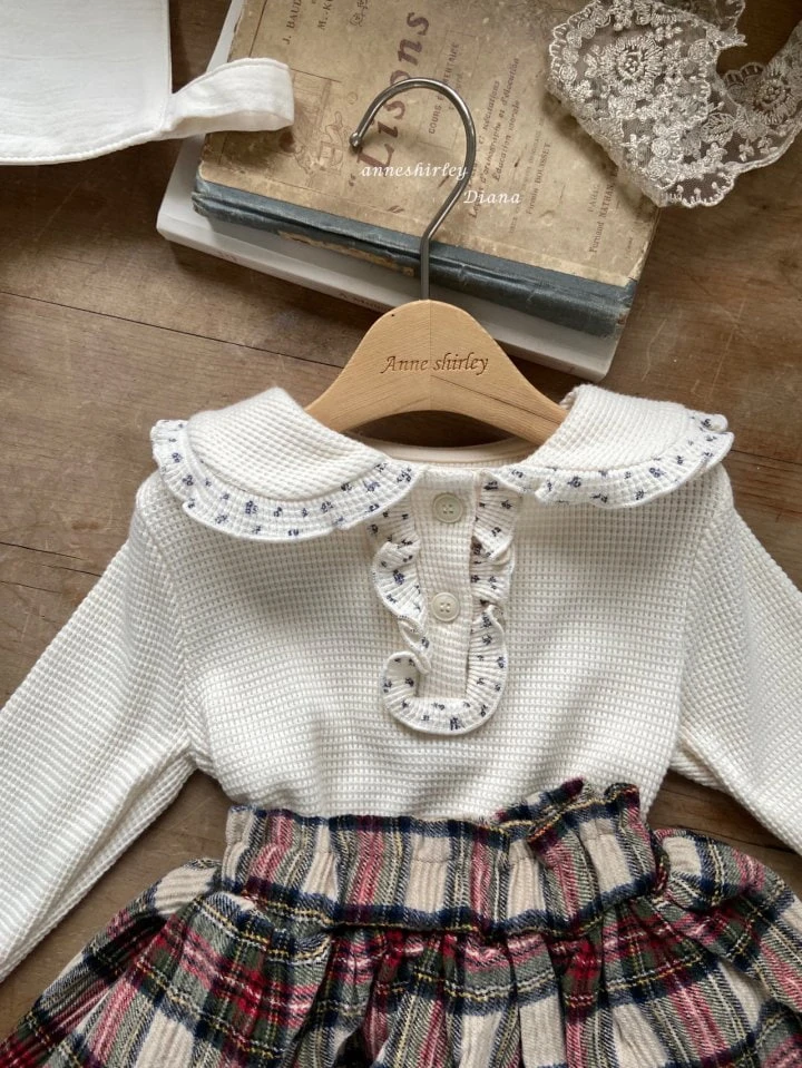 Anne Shirley - Korean Baby Fashion - #babyboutique - Daily Frill Collar Tee - 4