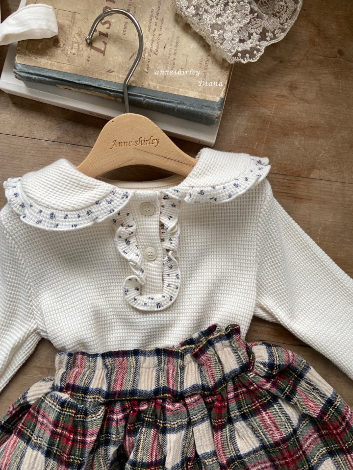 Anne Shirley - Korean Baby Fashion - #babyclothing - Daily Frill Collar Tee - 5