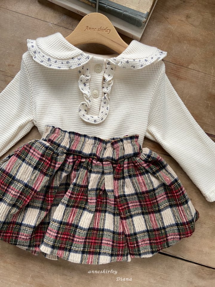 Anne Shirley - Korean Baby Fashion - #babyfashion - Daily Frill Collar Tee - 6