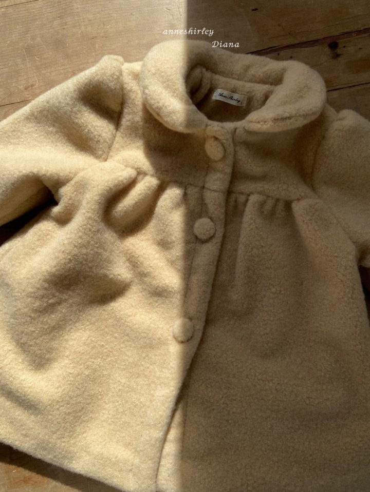 Anne Shirley - Korean Baby Fashion - #babyfashion - Ramel Collar Coat - 4