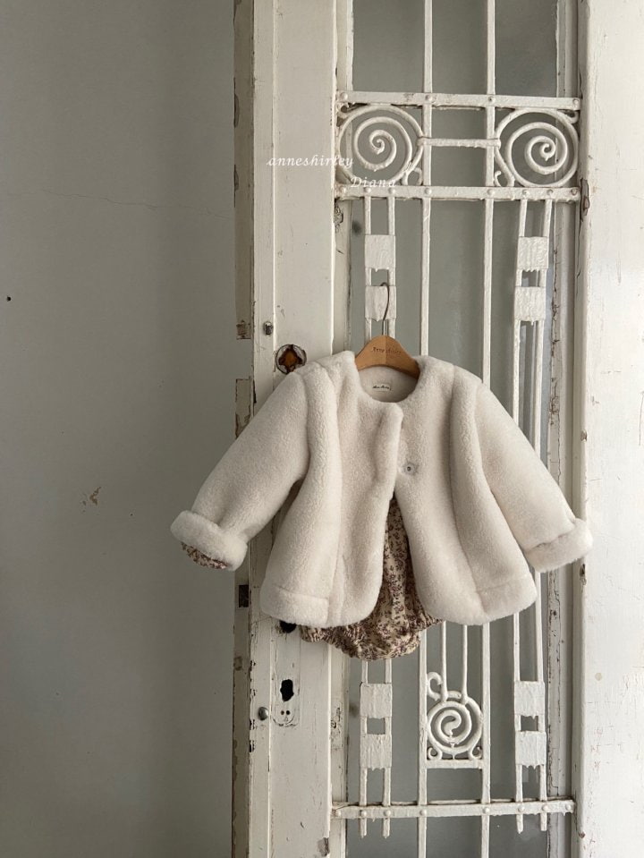 Anne Shirley - Korean Baby Fashion - #babylifestyle - Fluffy Jacket