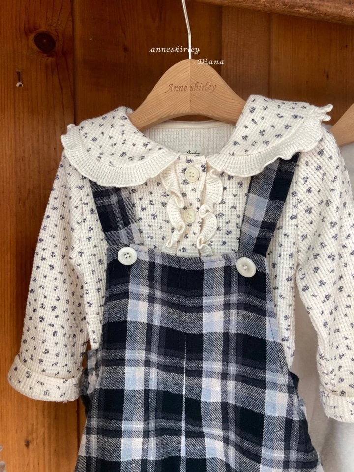 Anne Shirley - Korean Baby Fashion - #babyoninstagram - Daily Frill Collar Tee - 10